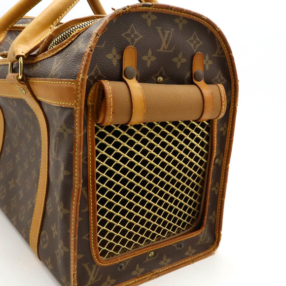 Louis Vuitton Monogram Sac Chillant 40 Pet Carrier Bag - Picture 9 of 9